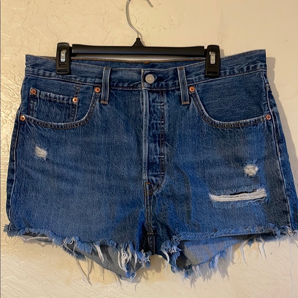 Levi’s 501 Denim Blue Women's Shorts